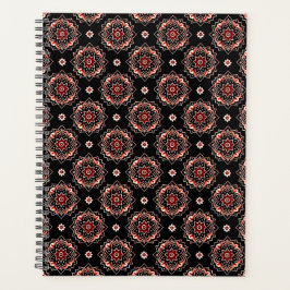 Elegant Mandala Boho Bloemenpatroon Planner