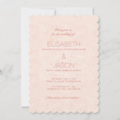 Elegant Mandala Boho Chic Wedding Kaart (Achterkant)