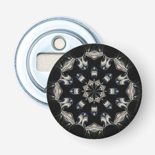 Elegant Mandala Button Flesopener (Voorkant)