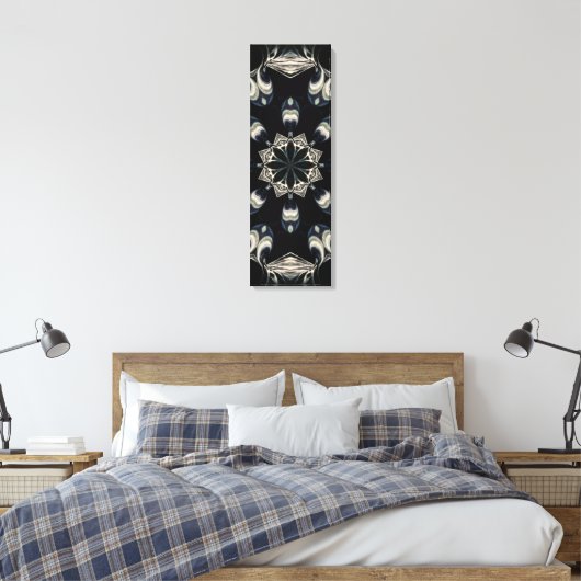 Elegant Mandala Canvas Afdruk (Insitu (Slaapkamer))