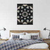 Elegant Mandala Canvas Afdruk (Insitu (Slaapkamer))