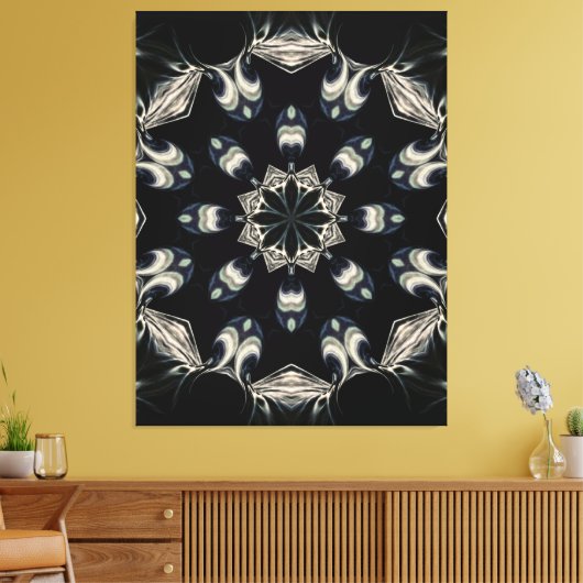 Elegant Mandala Canvas Afdruk (Insitu (Woonkamer))