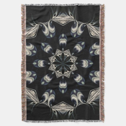 Elegant Mandala Deken (Voorkant Verticaal)