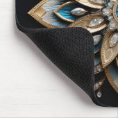 Elegant Mandala Design Mousepad Muismat (Hoek)