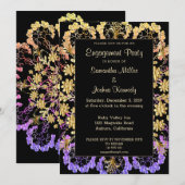 Elegant Mandala Engagement Party Kaart (Voorkant / Achterkant)