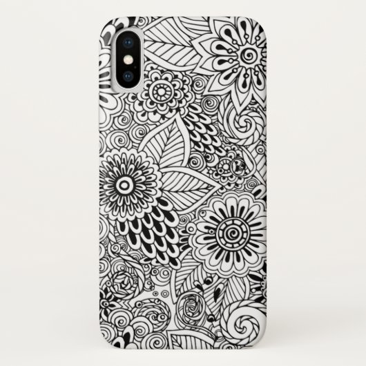 elegant mandala florpatroon Case-Mate iPhone case (Achterkant)