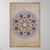 Elegant Mandala Flower Design Poster (Voorkant)