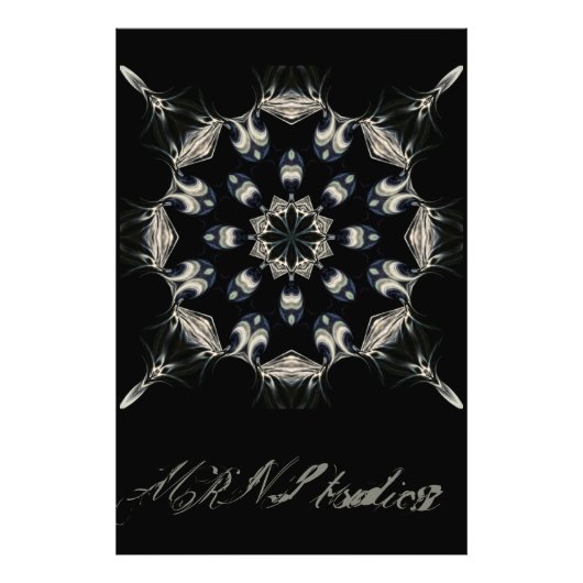 Elegant Mandala Foto Afdruk (Voorkant)