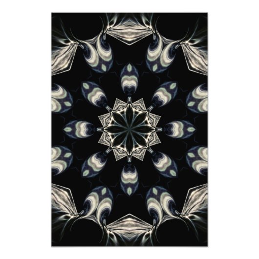 Elegant Mandala Foto Afdruk (Voorkant)