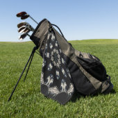Elegant Mandala Golfhanddoek (Groen)