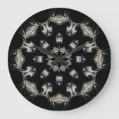 Elegant Mandala Grote Klok (Voorkant)