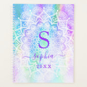 Elegant Mandala Holographic Iridescent 2022 2023 Planner (Voorkant)