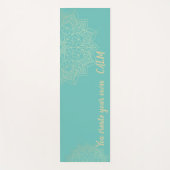 Elegant Mandala - Je Creëer je eigen kalm Yoga Yogamat (Voorkant)