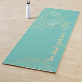 Elegant Mandala - Je Creëer je eigen kalm Yoga Yogamat