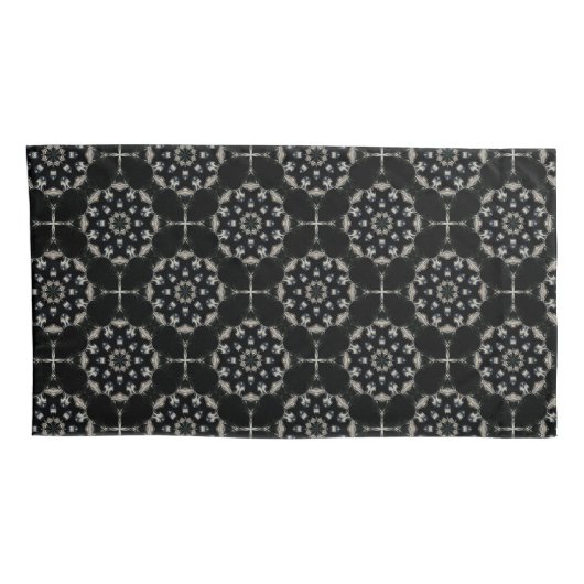 Elegant Mandala Kussensloop (Achterkant-Rechts)