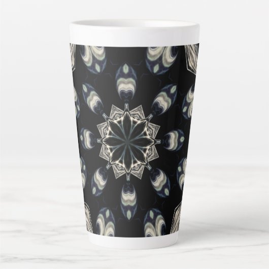 Elegant Mandala Latte Mok (Voorkant)