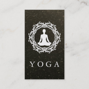 Elegant Mandala Logo Yoga Genezing Gezondheid Visitekaartje