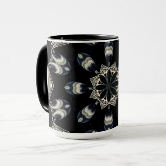 Elegant Mandala Mok (Voorkant links)