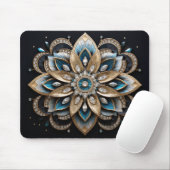 Elegant Mandala-ontwerp muismat (Met muis)