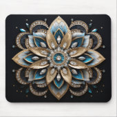 Elegant Mandala-ontwerp muismat (Voorkant)