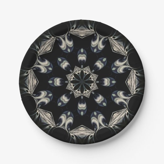 Elegant Mandala Papieren Bordje