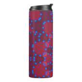 Elegant - MANDALA - PINK - RED Thermosbeker (Gedraaid links)