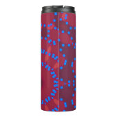 Elegant - MANDALA - PINK - RED Thermosbeker (Achterkant)