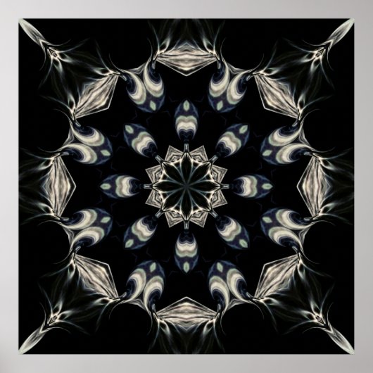 Elegant Mandala Poster (Voorkant)