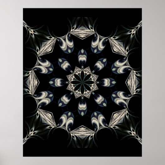 Elegant Mandala Poster (Voorkant)