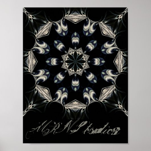Elegant Mandala Poster (Voorkant)