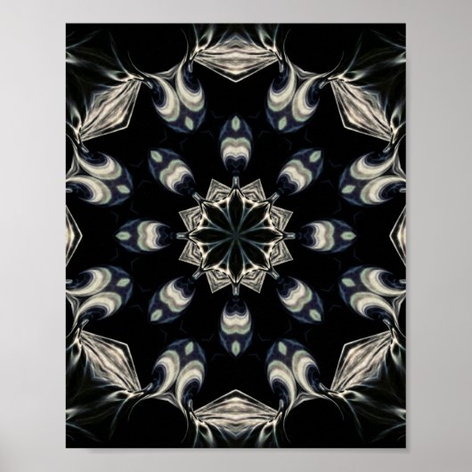 Elegant Mandala Poster (Voorkant)