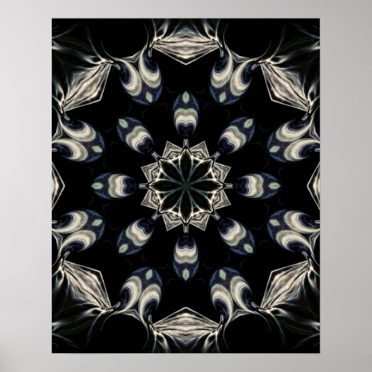 Elegant Mandala Poster (Voorkant)
