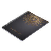 Elegant Mandala Ramadan Event Planner-laptop Notitieboek (Linkerzijde)