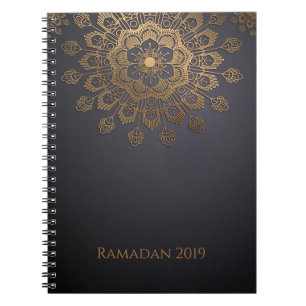 Elegant Mandala Ramadan Event Planner-laptop Notitieboek