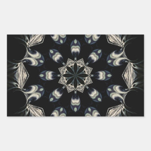 Elegant Mandala Rechthoekige Sticker