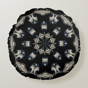 Elegant Mandala Rond Kussen