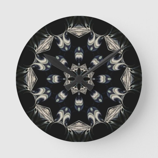 Elegant Mandala Ronde Klok (Voorkant)