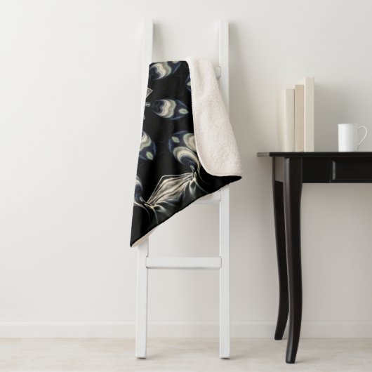 Elegant Mandala Sherpa Deken (In situ)