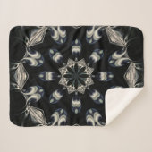 Elegant Mandala Sherpa Deken (Voorkant (horizontaal))