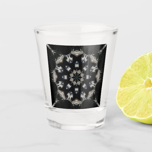 Elegant Mandala Shot Glas (Voorkant)