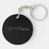 Elegant Mandala Sleutelhanger (Achterkant)