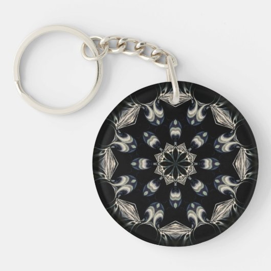 Elegant Mandala Sleutelhanger (Voorkant)