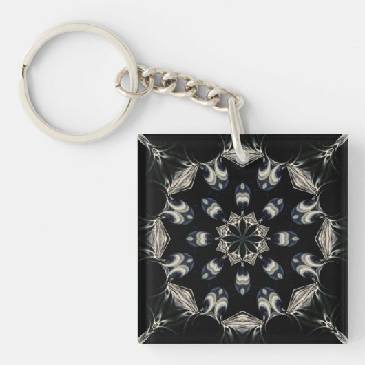 Elegant Mandala Sleutelhanger (Voorkant)