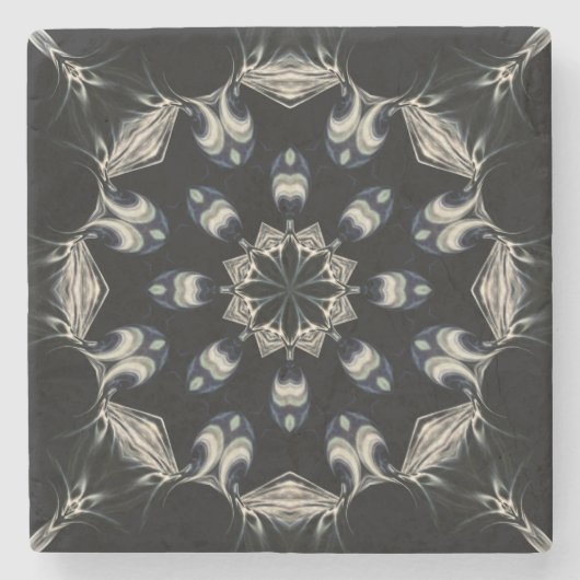 Elegant Mandala Stenen Onderzetter (Voorkant)