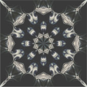 Elegant Mandala Sticker (Voorkant)