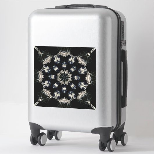 Elegant Mandala Sticker (Koffer)