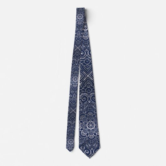 Elegant Mandala Stropdas (Achterkant)