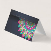 Elegant Mandala Visitekaartje (Achterkant)