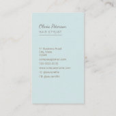 Elegant Mandala Visitekaartje (Achterkant)