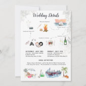 Elegant Manor Villa | EVENTUELE Wekend ter illustr Kaart (Achterkant)